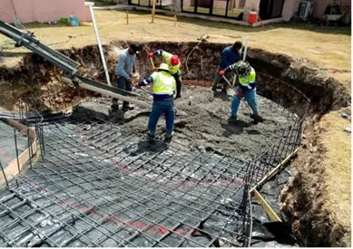 Diseño y construcción de piscina residencial - 1